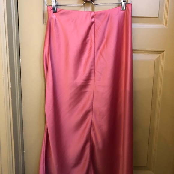 Tillys west of melrose midi skirt Coral XL 10 12 street style boho chic vibes - Picture 1 of 4